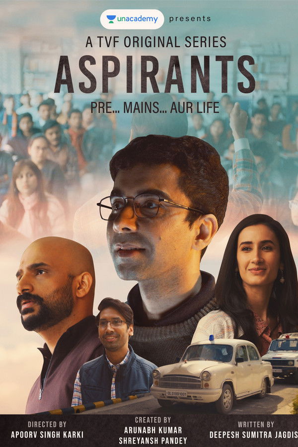 Aspirants (2021) Hindi Amazon Prime Original Web series Season 1 [All Episodes] Watch Online [WEB-DL] 480p | 720p | 1080p | ESub